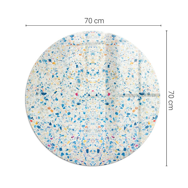 Placa de protección para estufa Patrón de textura abstracta