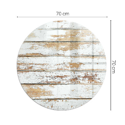 Protector de suelo para estufas Tabla de madera dañada