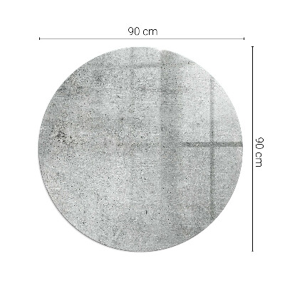 Placa de protección para estufa Textura de hormigón crudo