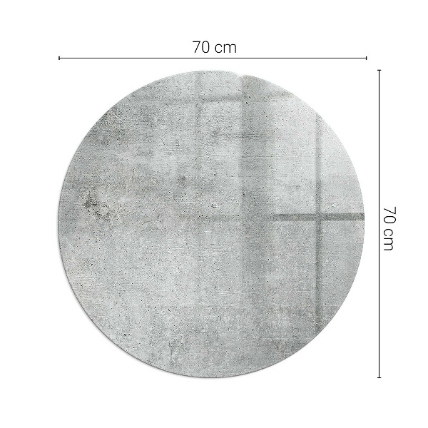 Placa de protección para estufa Textura de hormigón crudo