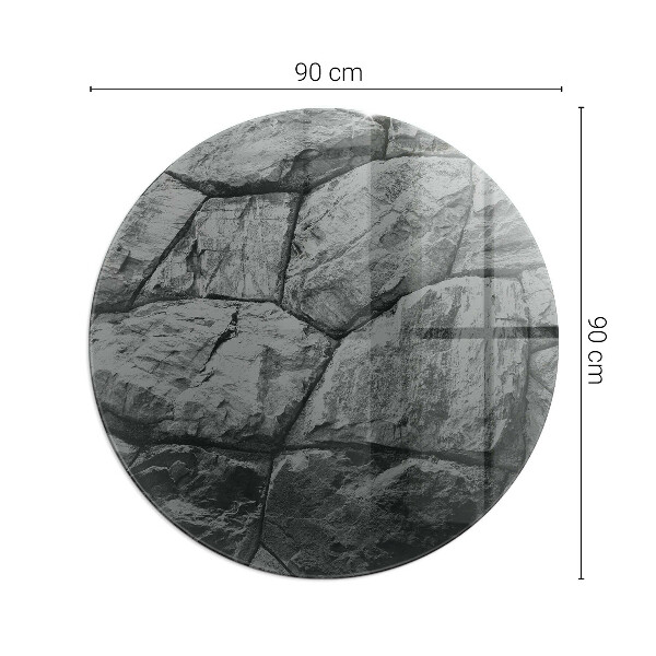 Protector de suelo para estufas Patrón de piedra natural