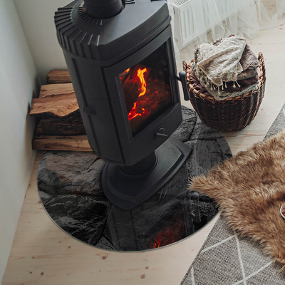 Protector de suelo para estufas Patrón de piedra natural