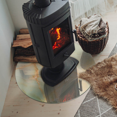 Placa de protección para estufa Patrón de mármol abstracto