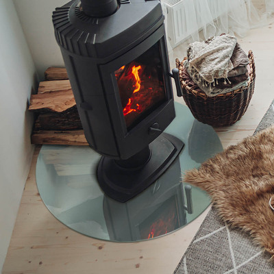 Podkładka pod kominek Delikatny marmurowy wzór