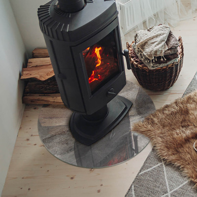 Protector de suelo para estufas Patrón de piedra natural