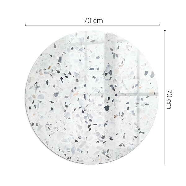 Placa de protección para estufa Patrón de piedra con partículas