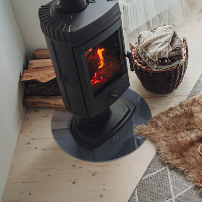 Protector de suelo para estufas Color: Azul oscuro