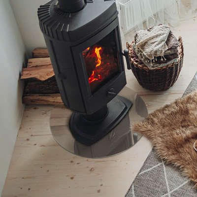 Placa de protección para estufa Color marrón