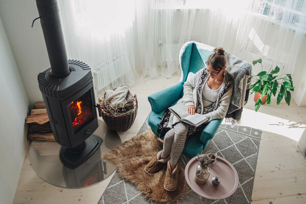 Szyba pod kominek Kolor Brązowy