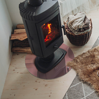 Protector de suelo para estufas Color rosa