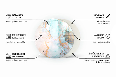 Protector de suelo para estufas Color marrón