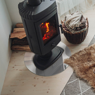 Placa de protección para estufa Color gris