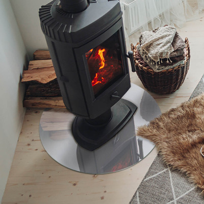 Placa de protección para estufa Color Gris claro