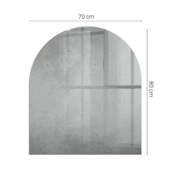 Protector de suelo para estufa semicircular Estructura de hormigón con efecto