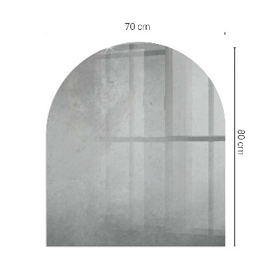 Protector de suelo para estufa semicircular Estructura de hormigón con efecto