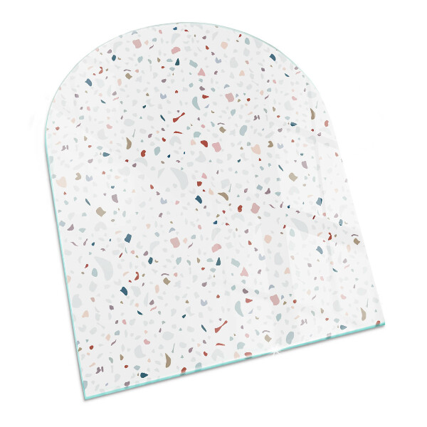 Protector suelo para estufa de leña semicircular Formas en miniatura