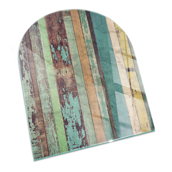 Protector de suelo para estufa semicircular Colores de tablero en diferentes tonos