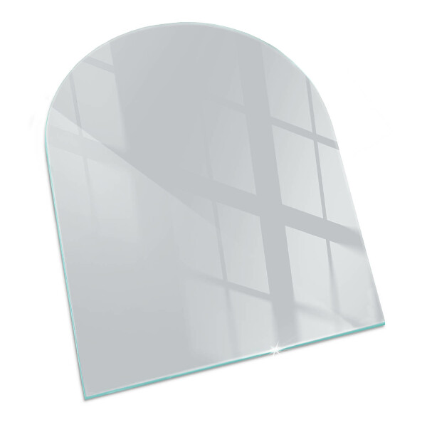 Placa protección suelo estufa semicircular Color gris