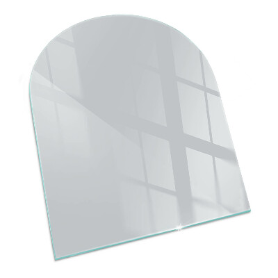 Placa protección suelo estufa semicircular Color gris