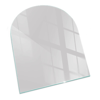 Protector suelo para estufa de leña semicircular Color gris