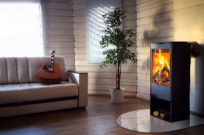 Panel kominkowy półowalny Kolor Jasnofioletowy