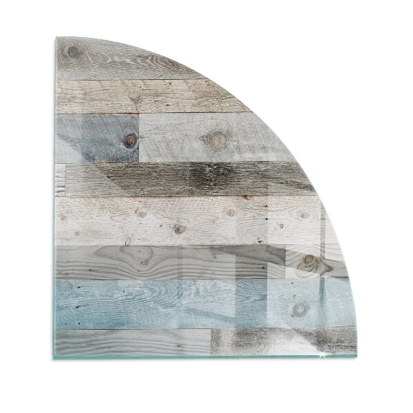 Placa de protección para estufa de cuarto de círculo Colores de tablero en varios tonos