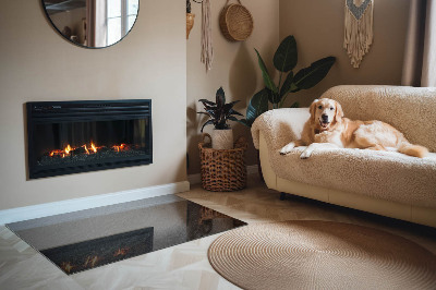 Podkładka pod kominek Wygląd surowego kamienia