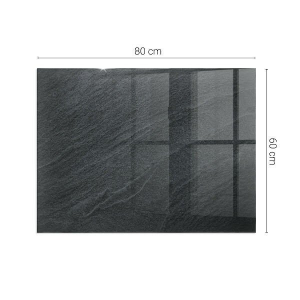 Placa protectora suelo estufa Aspecto de la piedra en bruto