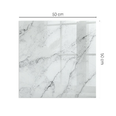 Protector suelo para estufa de leña Estructura de mármol con vetas sutiles.