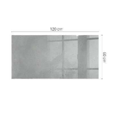 Szyba hartowana pod kominek Stylizacja z efektem betonu