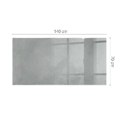 Szyba hartowana pod kominek Stylizacja z efektem betonu