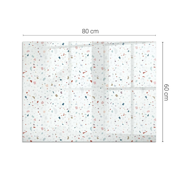 Placa protección suelo estufa Microformas en sutil armonía