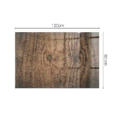 Placa protectora suelo estufa Madera en estilo natural