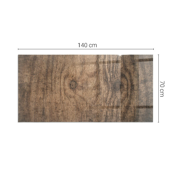 Placa protectora suelo estufa Madera en estilo natural