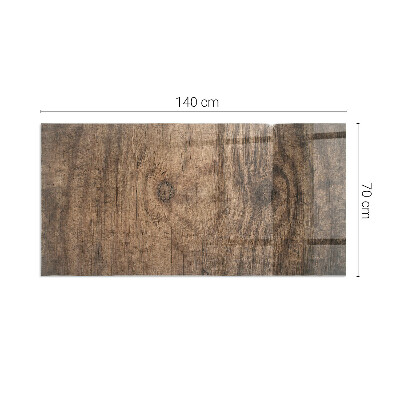 Placa protectora suelo estufa Madera en estilo natural