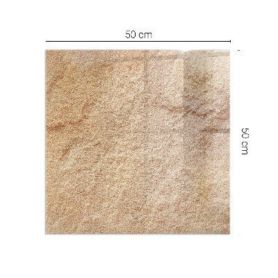 Placa protección suelo estufa Motivo de piedra auténtico