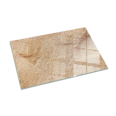 Placa protección suelo estufa Motivo de piedra auténtico