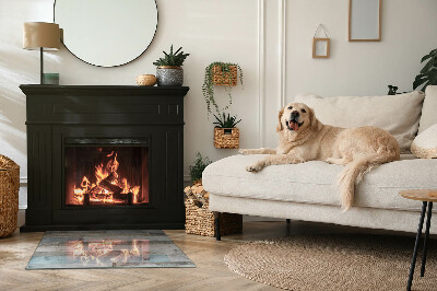 Placa de vidrio para chimenea Varios colores de tableros en el estilo