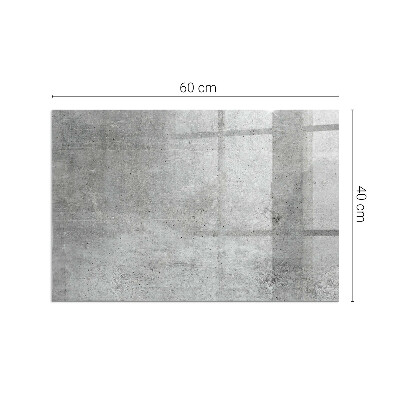 Podkładka pod kominek Motyw surowego betonu