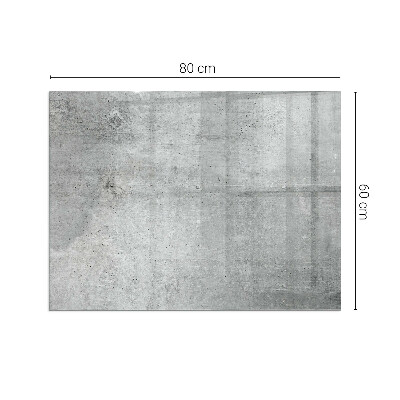 Placa protectora suelo estufa Motivo de hormigón crudo