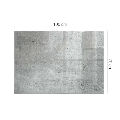 Placa protectora suelo estufa Motivo de hormigón crudo