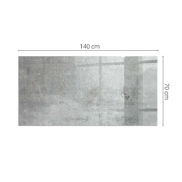 Podkładka pod kominek Motyw surowego betonu
