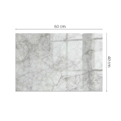 Placa protectora suelo estufa Elegante estructura de mármol en diseño.
