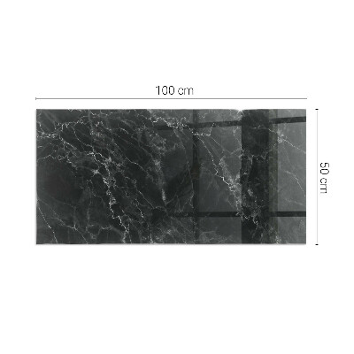 Protector suelo para estufa de leña Diseño clásico de mármol