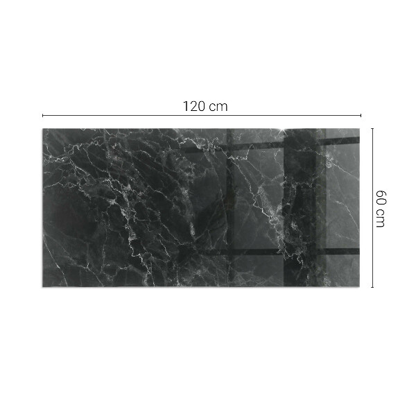 Protector suelo para estufa de leña Diseño clásico de mármol