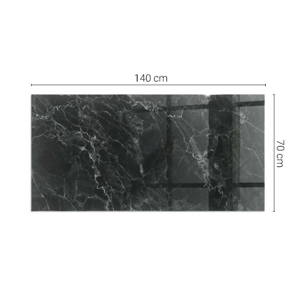 Protector suelo para estufa de leña Diseño clásico de mármol
