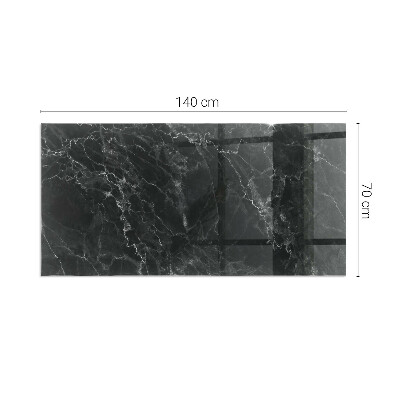 Protector suelo para estufa de leña Diseño clásico de mármol