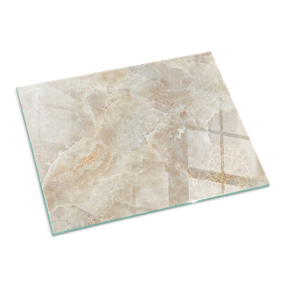 Placa de vidrio para chimenea Motivo de piedra en estilo orgánico