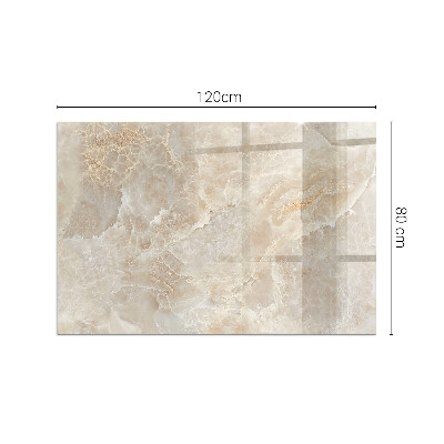 Placa de vidrio para chimenea Motivo de piedra en estilo orgánico