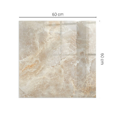 Placa de vidrio para chimenea Motivo de piedra en estilo orgánico